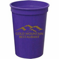 12 Oz. Smooth Colored Stadium Cup (Petite Line)